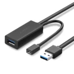 Ugreen US175 USB 3.0 Extension Cable 5m (Black)-20826