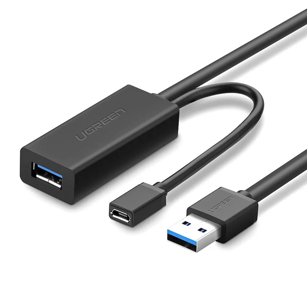 Ugreen US175 USB 3.0 Extension Cable 5m (Black)-20826