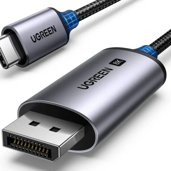 Ugreen CM556 USB-C to DisplayPort 8K Cable 1m-25157