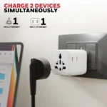 Honeywell World Travel Adapter White - Image 4