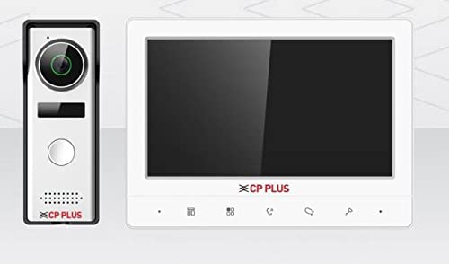 CP PLUS CP-UVK-701A Video Door Phone Kit with Indoor Monitor & Outdoor Unit