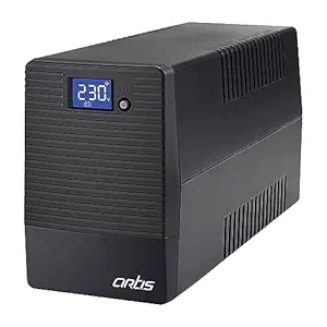 Artis 1000VA LCD Display UPS with Automatic Voltage Regulation (AVR)