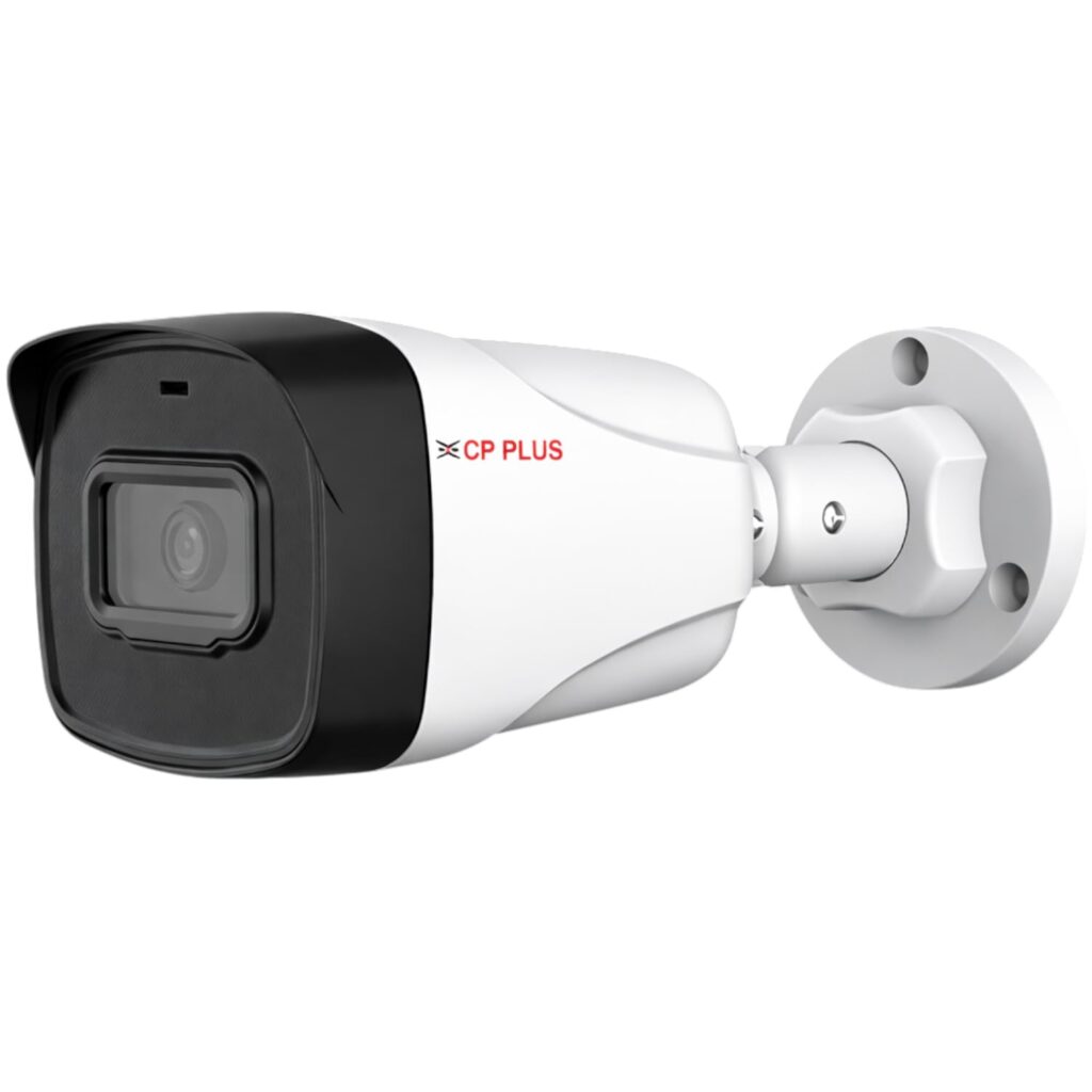 CP PLUS 2MP Full HD Network IR Bullet Camera with Built-in Mic – 60M Night Vision, PoE & IP67 Weatherproof CCTV Camera (CP-UNC-TA21L6C-Q-0600)
