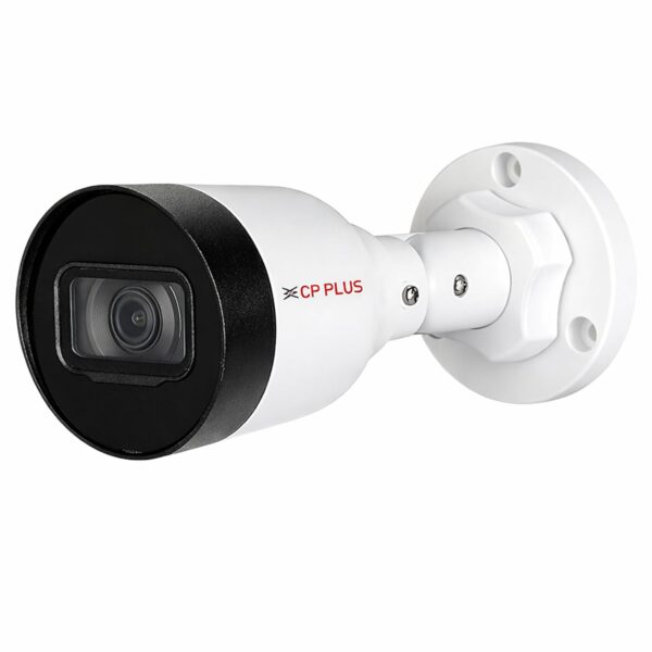 CP PLUS 2MP Full HD Network IR Bullet Camera with Built-in Mic – 30M Night Vision, PoE & IP67 Weatherproof CCTV Camera (CP-UNC-TA21L3C-Q-0360)