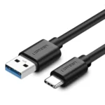 Ugreen US184 USB 3.0 A Male to Type C Male Cable Nickel Plating 1.5m (black)-20883 - Image 2