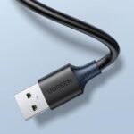Ugreen US103 USB 2.0 A Male to A Female Cable 1m (Black)-10314 - Image 2