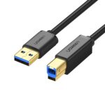 UGREEN US210 USB 3.0 AM to BM Print Cable 1m (Black)-30753