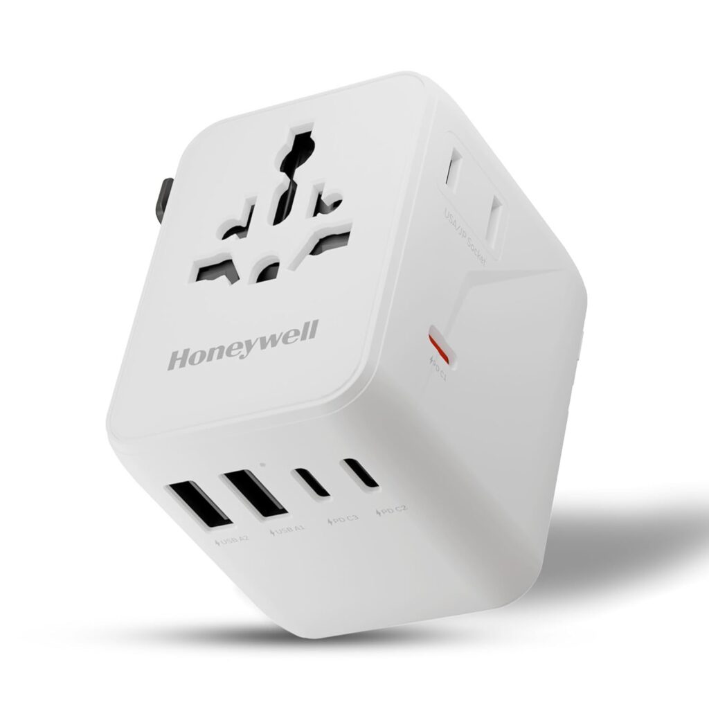 Honeywell 1 Pc 70W World Travel Adapter White – HC000070