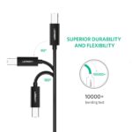 UGREEN US241 USB-C to USB-B 2.0 Printer Cable 2m (Black)-50446 - Image 2