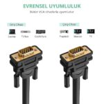 Ugreen VG101 VGA Male to Male Cable 1.5m (Black)-11630 - Image 3