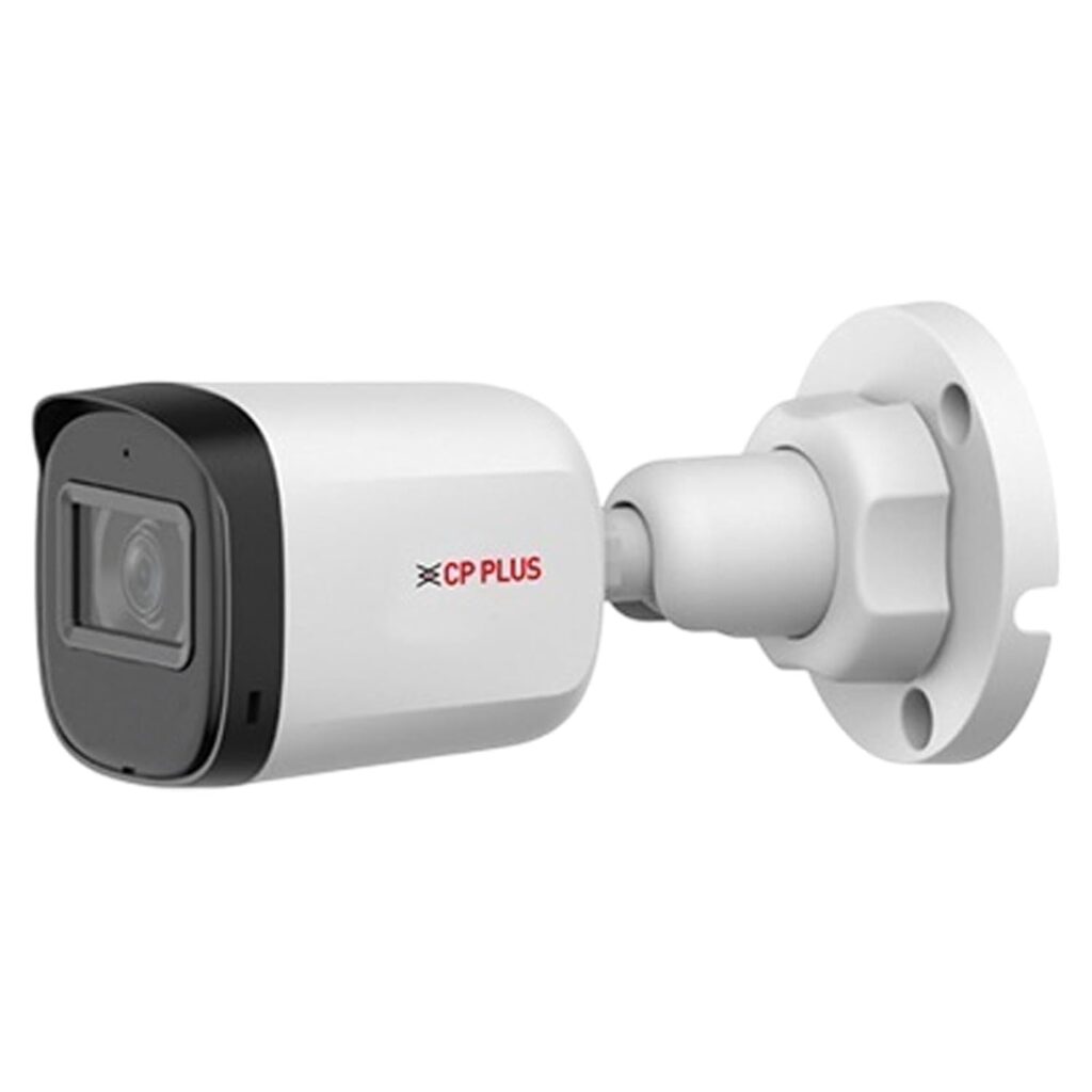 CP PLUS 2.4MP IR Wired Bullet Outdoor CCTV Camera – Weatherproof Security Camera (CP-URC-TC24PL3)