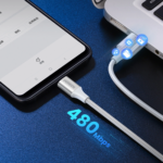 UGREEN US288 USB-C Male to USB 2.0 Male Cable Aluminum Braid 3m (Silvery White)-60409 - Image 6