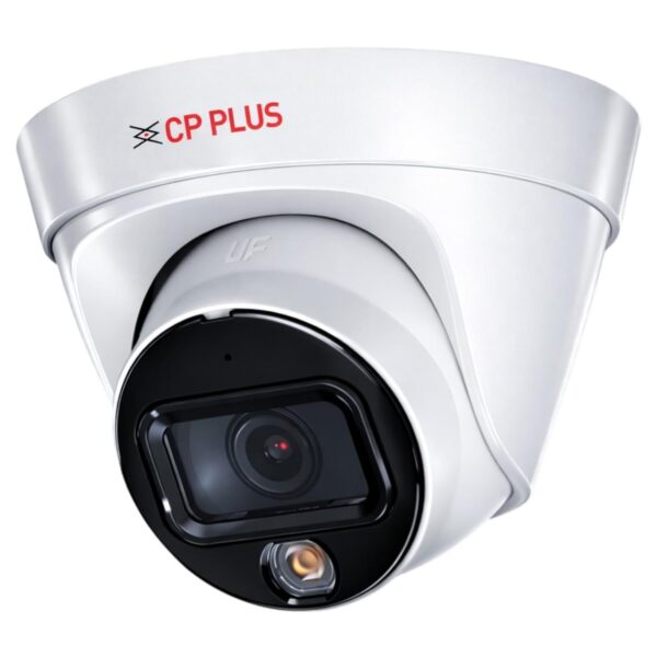 CP PLUS 6MP Full HD IR Dome CCTV Camera with Built-in Mic & Color Night Vision – CP-UNC-DA61L3C-LQ