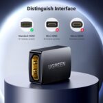 Ugreen HD103 HDMI Cable Right Angle 90 Degree 2m (Black)-10173 - Image 9
