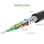 UGREEN US210 USB 3.0 AM to BM Print Cable 2m (Black)-10372 - Image 2