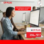 CP PLUS 256GB Ultra Fast microSDXC Memory Card - Image 2