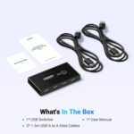 Ugreen US216 2 In 4 Out USB 2.0 Sharing Switch Box-30767 - Image 4