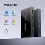 Ugreen US216 2 In 4 Out USB 3.0 Sharing Switch Box-30768 - Image 4