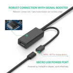 Ugreen US175 USB 3.0 Extension Cable 5m (Black)-20826 - Image 3