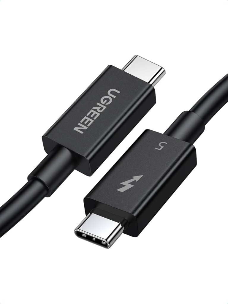 UGREEN L703 ThunderboltTM 5 Cable 5A Max Black 1m-45996
