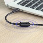 Ugreen US135 USB 2.0 AM to BM Print Cable 2m (Black)-20847 - Image 2