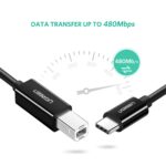 UGREEN US241 USB-C to USB-B 2.0 Printer Cable 2m (Black)-50446 - Image 5