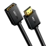 Ugreen HD107 HDMI 4K Cable Male to Female Black 1m-10141 - Image 3