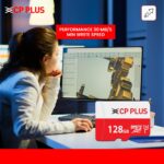 CP PLUS 128GB Ultra Fast microSDXC Memory Card - Image 4