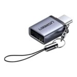 Ugreen US270 Type C to USB 3.0 A Adapter Cable with Lanyard Space Gray-50283 - Image 5