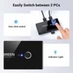 Ugreen US216 2 In 4 Out USB 3.0 Sharing Switch Box-30768 - Image 5