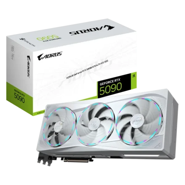 Gigabyte AORUS GeForce RTX™ 5090 STEALTH ICE 32G