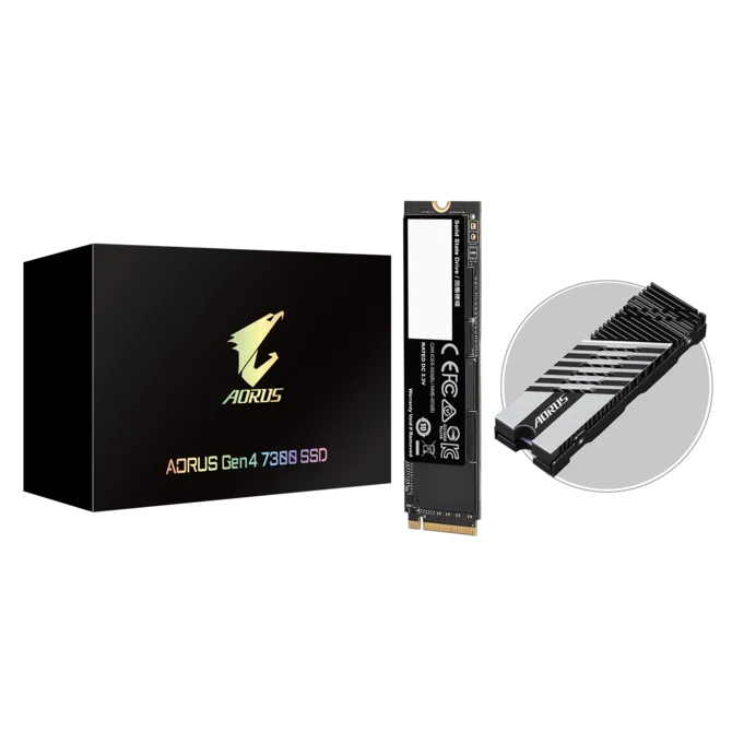 Gigabyte AORUS 7300 1TB M.2 NVMe Gen4 SSD