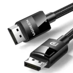 Ugreen DP114 Dp 1.4 Male To Male Plastic Case Braided Cable 3M-80393