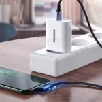 Ugreen Us305 Usb-C To Lightning Angled Cable Aluminum Shell Braided 1M-60763 Ugreen Us305 Usb-C To Lightning Angled Cable Aluminum Shell Braided 1M-60763