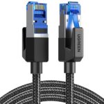 Ugreen NW153 Cat8 Pure Copper Ethernet Cable Braided 15m (Black)-30799