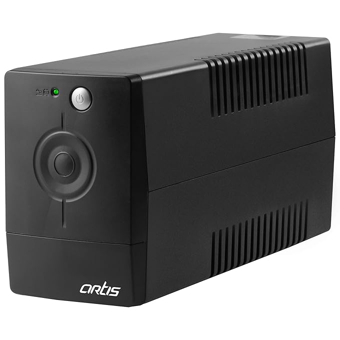 Artis 1000VA Power Backup UPS for PC, Monitor & Surveillance System