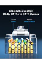 Ugreen NW120 Cat 6 Unshielded RJ45 Modular Plugs 100-Pack-60558 - Image 9