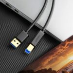 UGREEN US210 USB 3.0 AM to BM Print Cable 1m (Black)-30753 - Image 7