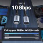 UGREEN US372 USB 3.2 Gen 2 Cable 1m-45191 - Image 3