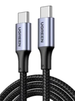 Ugreen US316 Usb-C Cable Aluminum Case With Braided 2M (Black)-70429