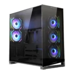 Zebronics Zeb-Shadow Core Premium Black Gaming PC Cabinet