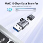 UGREEN US276 USB-A 3.0 to USB-C Adapter (Gray)-50533 - Image 7