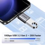 Ugreen US173 Usb-C To Usb 3.0 A Female Adapter (Black)-20808 - Image 8