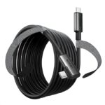 UGREEN US551 Right Angle USB-C to USB-C Link Cable 5m (Black)-90629