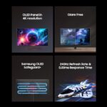 Samsung Odyssey 27" 4K OLED 240Hz Gaming Monitor – LS27FG810SWXXL - Image 4