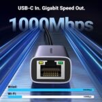 Ugreen CM199 Usb Type C To 10/100/1000M Ethernet Adapter (Space Gray)-50737 - Image 6