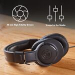Audio-Technica ATH-M20x Over-Ear Professional Studio Monitor Headphones - Image 3