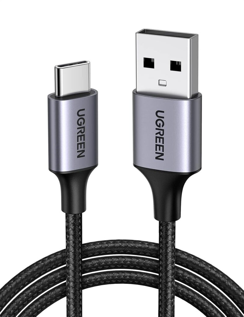 Ugreen US288 Usb-C Male To Usb 2.0 Male Cable Aluminum Braid 3M (Space Gray)-60408