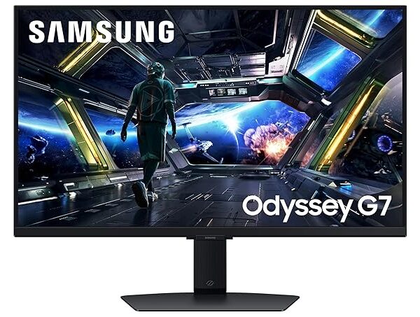 Samsung Odyssey G7 27” 4K 144Hz IPS Gaming Monitor – LS27DG700EWXXL