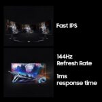 Samsung Odyssey G7 27” 4K 144Hz IPS Gaming Monitor – LS27DG700EWXXL - Image 7